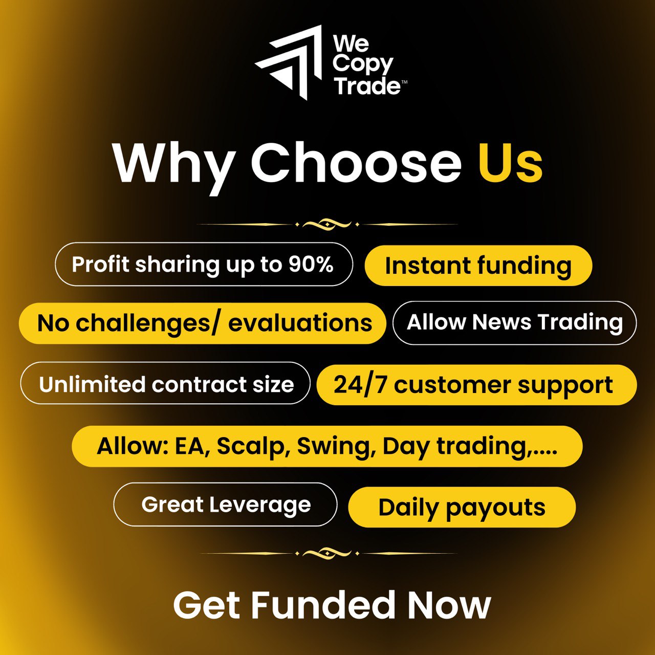 Why choose Wemastertrade